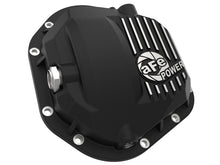 Load image into Gallery viewer, aFe Pro Series Front Diff Cover Black w/ Machined Fins 17-21 Ford Trucks (Dana 60) w/ Gear Oil