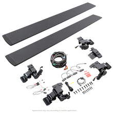 Load image into Gallery viewer, RealTruck 15-24 Ford F-150 CC 4dr VoltStep Electric Running Board Kit - Tex. Blk