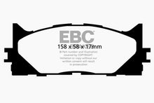 Load image into Gallery viewer, EBC 13+ Lexus ES300h 2.5 Hybrid Ultimax2 Front Brake Pads