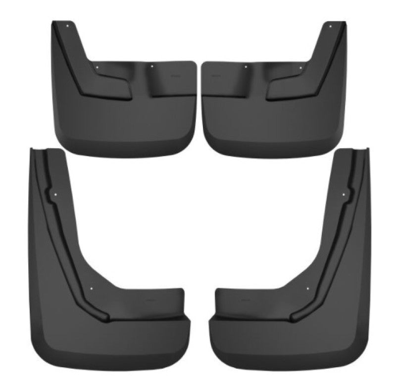 Husky Liners 21-23 Suburban/Tahoe/Yukon XL w/o Power Running Boards Front/Rear Mud Guards - BLK