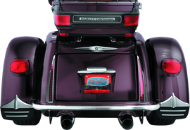 Kuryakyn Rear Mud Flaps For Trikes Chrome