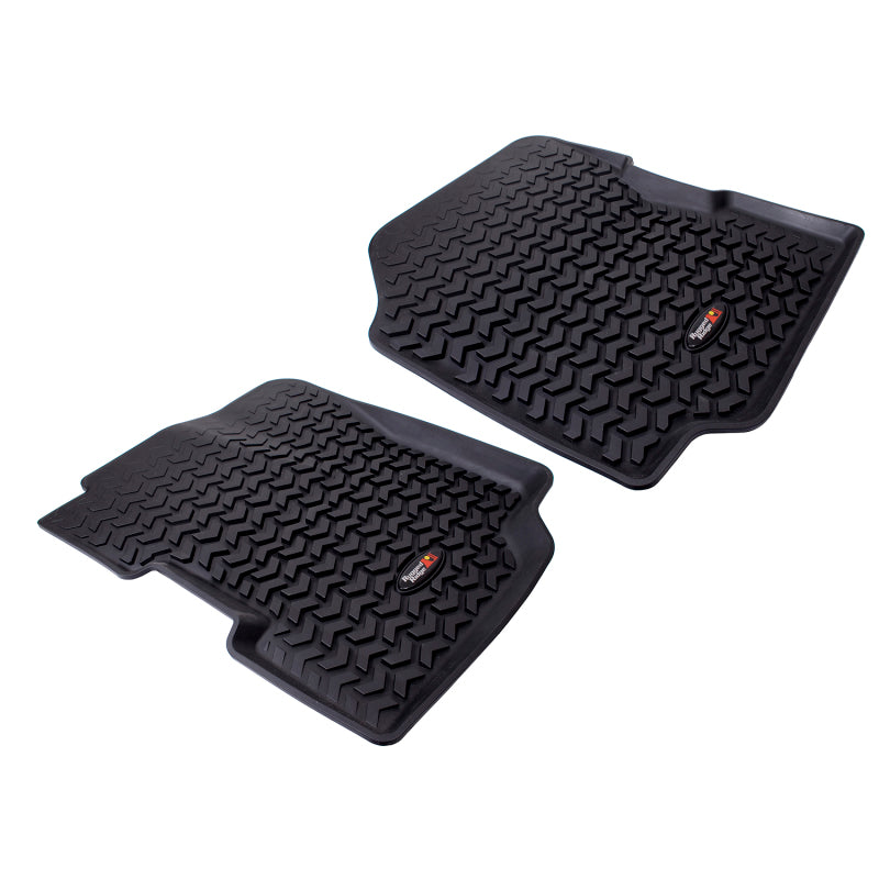 Rugged Ridge Floor Liner Front Black 1976-1983 Jeep CJ-5