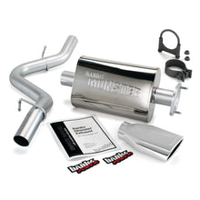 Load image into Gallery viewer, Banks Power 04-06 Jeep 4.0L Wrangler Unlimited Monster Exhaust Sys - SS Single Exhaust w/ Chrome Tip