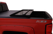 Load image into Gallery viewer, Lund 88-99 Chevy C1500 Fleetside (6.6ft. Bed) Hard Fold Tonneau Cover - Black