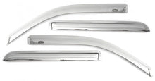 Load image into Gallery viewer, AVS 07-14 Ford Edge Ventvisor Outside Mount Front &amp; Rear Window Deflectors 4pc - Chrome