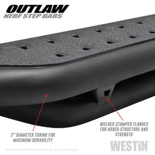 Load image into Gallery viewer, Westin 14-19 Toyota 4Runner SR5/TRD/TRD Pro (exc Limited &amp; Nightshade) Outlaw Nerf Step Bars