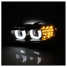 Load image into Gallery viewer, Spyder 09-12 BMW E90 3-Series 4DR HID w/ AFS Only - LED Turn - Black - PRO-YD-BMWE9009-AFSHID-BK