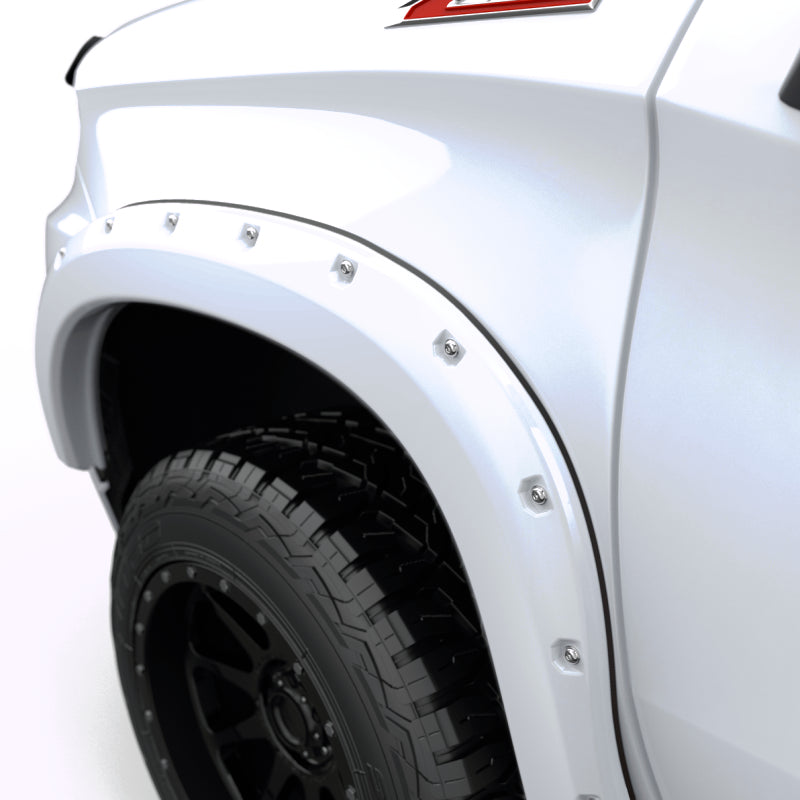 EGR 19-22 Chevrolet Silverado 1500 Summit White Traditional Bolt-On Look Fender Flares Set Of 4