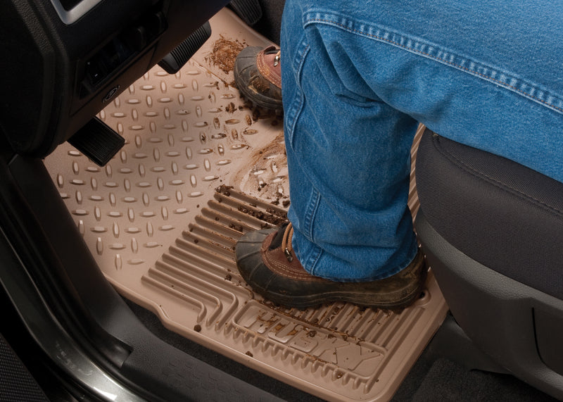 Husky Liners 94-01 Dodge Ram 1500/2500/3500/80-96 Ford Bronco Heavy Duty Black Front Floor Mats