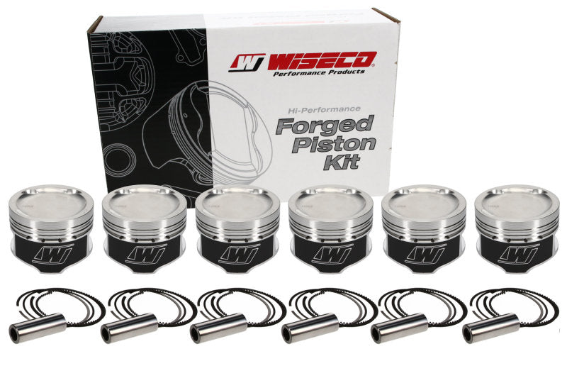 Wiseco Toyota 7MGTE 4v Dished -16cc Turbo 83.5 Piston Shelf Stock Kit