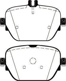 EBC 2019+ Mercedes-Benz CLS53 AMG (C257) 3.0L Turbo Redstuff Rear Brake Pads