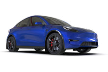 Load image into Gallery viewer, Rally Armor 20-24 Tesla Model Y White UR Mud Flap w/Black Logo