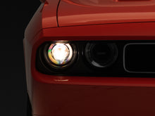 Load image into Gallery viewer, Raxiom 08-14 Dodge Challenger Halo Projctr Headlights w/Sequential Turn Signals-Blk Hsng(Clear Lens)