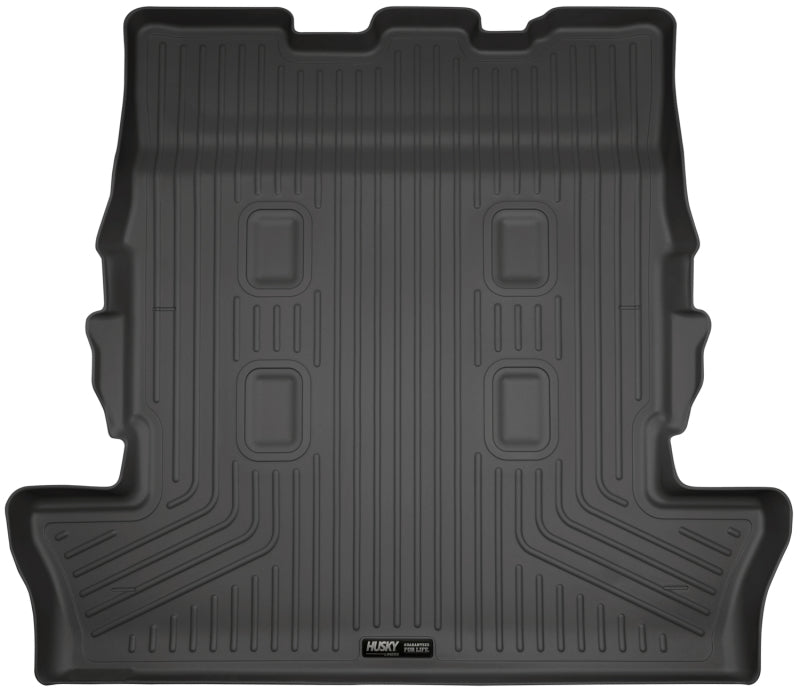 Husky Liners 13-16 Lexus LX570 / 13-16 Toyota Land Cruiser Weaterbeater Black Cargo/Trunk Liner