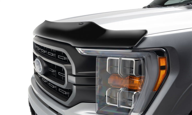 AVS 01-03 Ford Ranger Edge (w/Powerdome Hood Only) Bugflector Medium Profile Hood Shield - Smoke