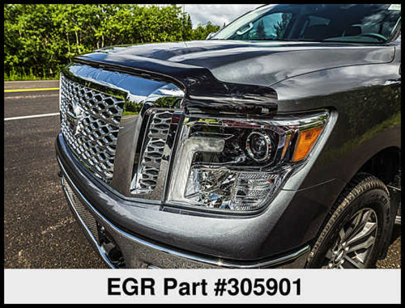 EGR 16+ Nissan Titan XD Superguard Hood Shield (305901)