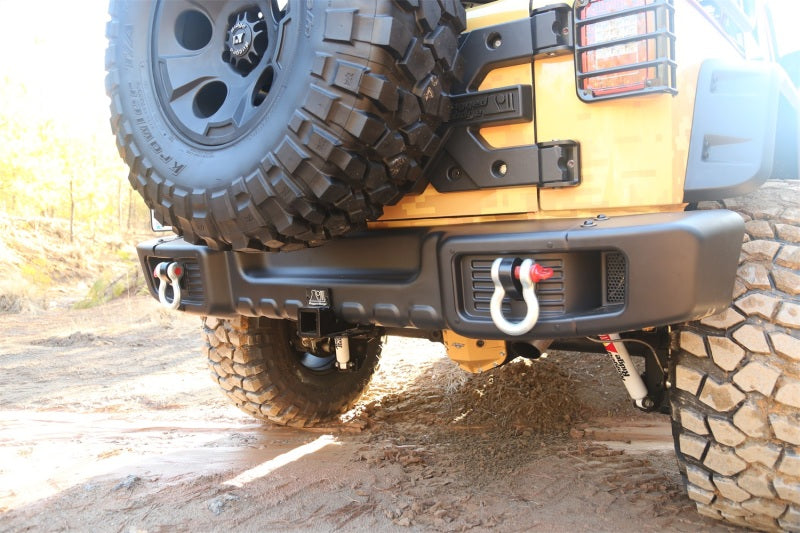 Rugged Ridge Spartacus Rear Bumper Black 07-18 Jeep Wrangler