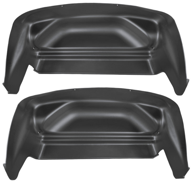 Husky Liners 07-13 Chevy/GMC Silverado/Sierra Black Rear Wheel Well Guards