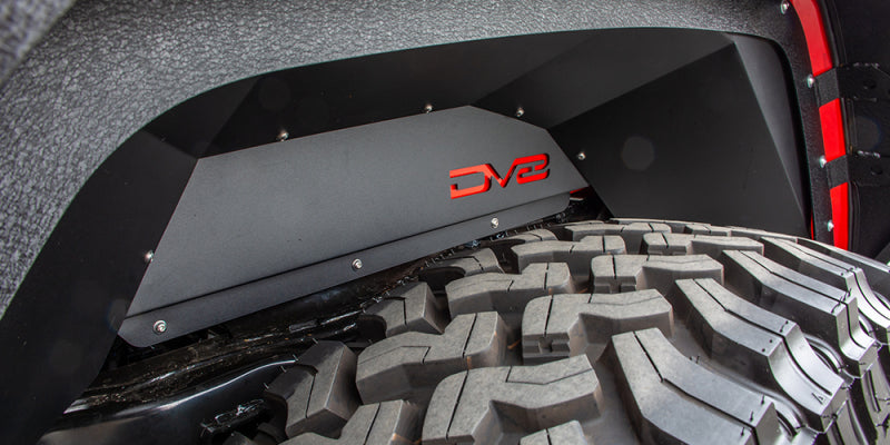 DV8 Offroad 201+ Jeep Gladiator Rear Inner Fenders - Black