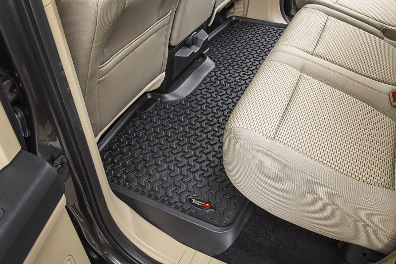 Rugged Ridge Floor Liner Rear Black 2015-2020 Ford F-150 / Raptor / Super Crew