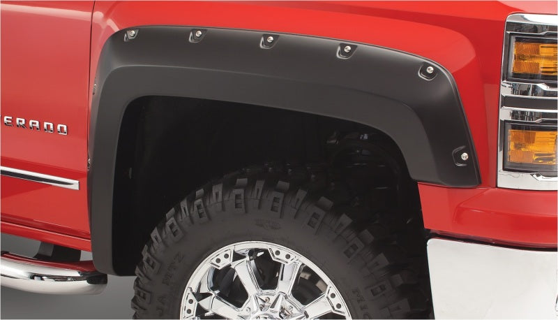 Bushwacker 18-19 Ford F-150 Pocket Style Flares 4pc - Black