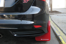 Load image into Gallery viewer, Rally Armor 12-19 Ford Focus ST / 16-19 RS Red Mud Flap w/White Logo