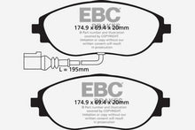 Load image into Gallery viewer, EBC 14-20 Audi S3 2.0 Turbo Redstuff Front Brake Pads