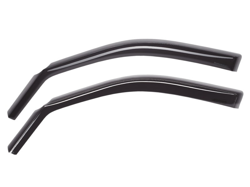 WeatherTech 07-13 BMW X5 Front Side Window Deflectors - Dark Smoke