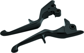 Kuryakyn Trigger Lever Set 08-13 Touring Cable Gloss Black