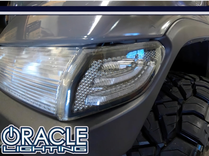 Oracle Jeep Wrangler JL Smoked Lens LED Front Sidemarkers SEE WARRANTY