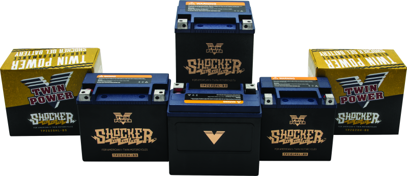 Twin Power YTX-14L Shocker Gel Battery Replaces H-D 65958-04