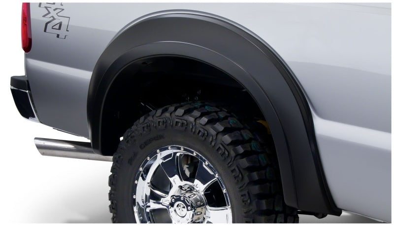 Bushwacker 11-16 Ford F-250 Super Duty Styleside Extend-A-Fender Style Flares 2pc - Black