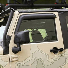 Load image into Gallery viewer, Rugged Ridge Window Visors Matte Black 07-18 2-Door Jeep Wrangler