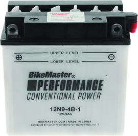BikeMaster 12N9-4B-1 Battery