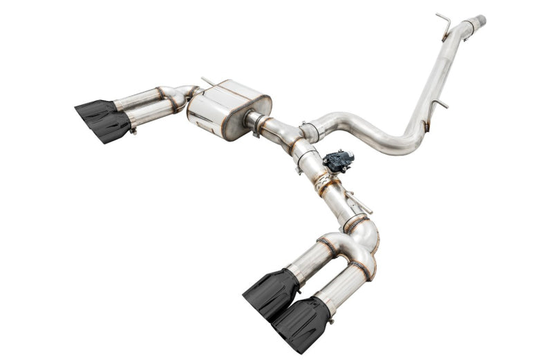 AWE Tuning Audi 8V S3 SwitchPath Exhaust w/Diamond Black Tips 102mm