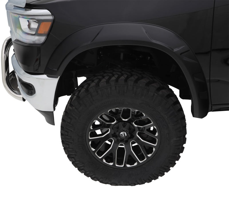 Bushwacker 14-19 Toyota Tundra w/ 66.7in Bed DRT Style Flares 4pc - Black