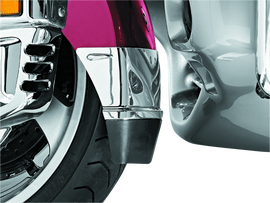 Kuryakyn Front Fender Extension With Mud Flap 01-17 Honda GL1800 Chrome