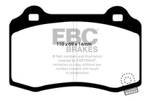 Load image into Gallery viewer, EBC 15+ Cadillac CTS 3.6 Twin Turbo Redstuff Rear Brake Pads