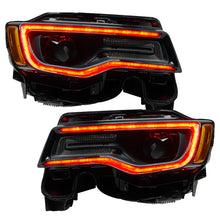 Load image into Gallery viewer, Oracle 1421 Jeep Grand Cherokee Dynamic Headlight DRL Upgrade Kit  ColorSHIFT Dynamic SEE WARRANTY