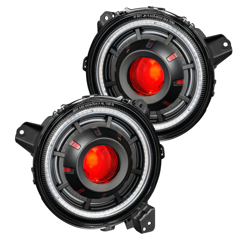 Oracle Oculus Bi-LED Projector Headlights for Jeep JL/Gladiator JT - w/ BC1 Controller SEE WARRANTY