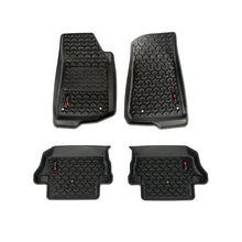 Load image into Gallery viewer, Rugged Ridge Floor Liner Kit Black F/R 18-20 Jeep Wrangler JL 2Dr