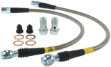 StopTech 01-05 Audi Allroad Rear Stainless Steel Brake Line Kit