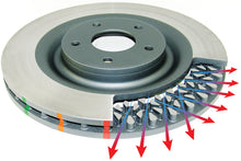 Load image into Gallery viewer, DBA 01-07 Subaru WRX/STI 10 Stud Hole Rear Slotted 4000 Series Rotor