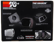 Load image into Gallery viewer, K&amp;N Street Metal Intake System for 01-16 Harley Davidson Softail/Dyna - Shaker Black