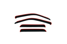 Load image into Gallery viewer, AVS 00-05 Ford Focus ZX4 Ventvisor In-Channel Front &amp; Rear Window Deflectors 4pc - Smoke