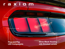 Load image into Gallery viewer, Raxiom 15-22 Ford Mustang Profile LED Tail Lights - Gloss Black Housing (Smoked Lens)