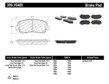 Load image into Gallery viewer, StopTech Performance Front Brake Pads 13-14 Dodge Dart/Jeep Cherokee