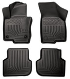 Husky Liners 2011 Volkswagen Jetta (Sedan) WeatherBeater Combo Black Floor Liners