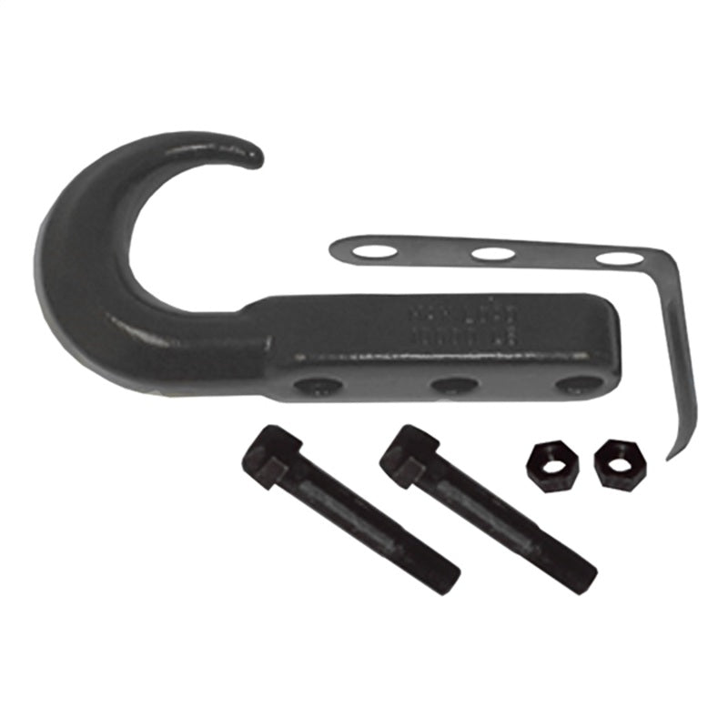 Rugged Ridge 42-02 Jeep CJ / Jeep Wrangler Black Front Tow Hook