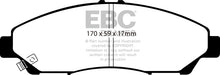 Load image into Gallery viewer, EBC 07-13 Acura MDX 3.7 Greenstuff Front Brake Pads